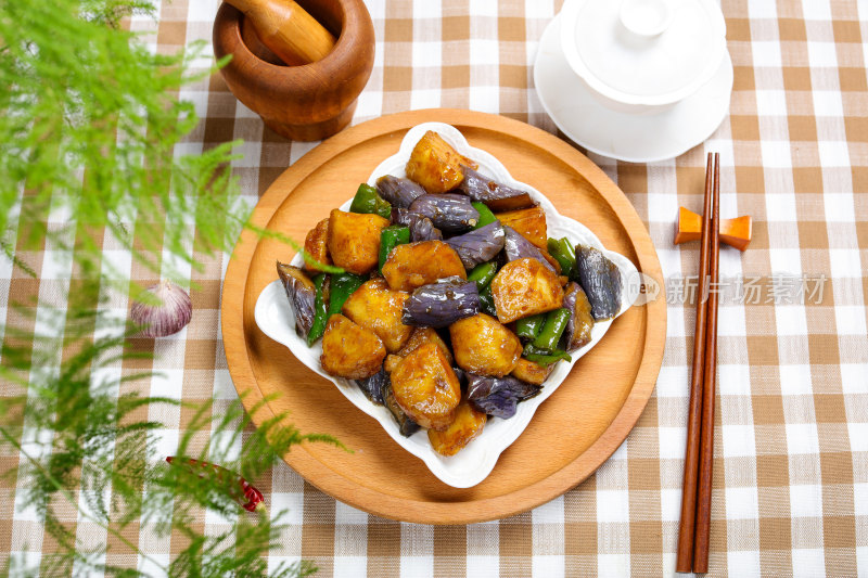 营养美味地三鲜