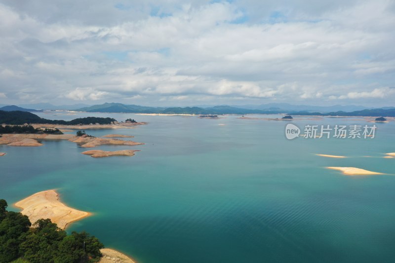 河源万绿湖 湖泊 千岛湖