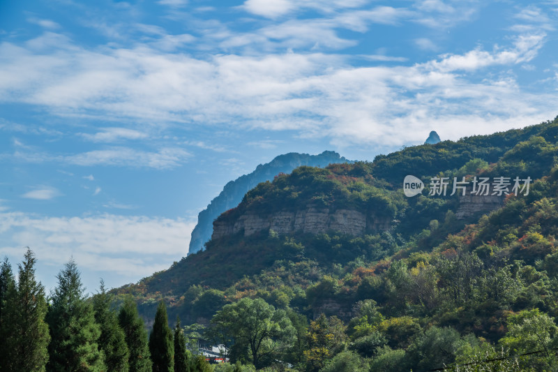 太行山大峡谷的壮丽风光