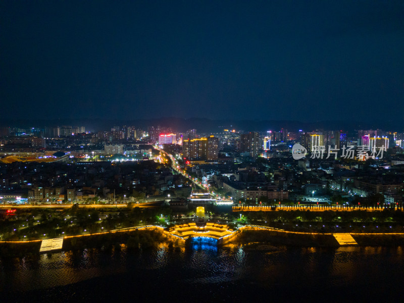 陕西安康夜景