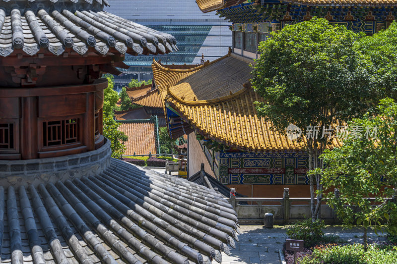 武汉洪山区宝通禅寺风景