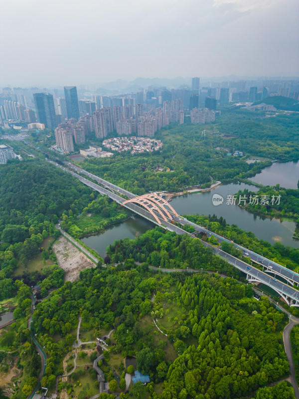 贵阳观山湖区建筑风光