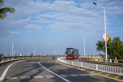 珠海情侣路风景