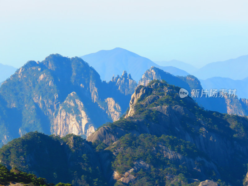 中国安徽黄山旅游风光