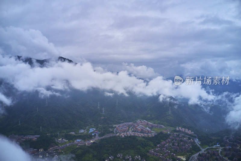 峨眉山的度假村