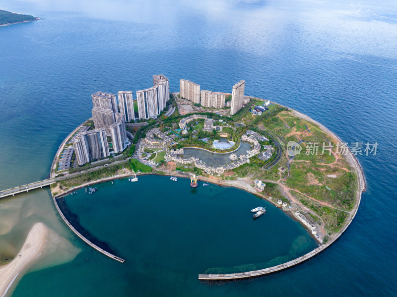 海南万宁融创日月湾航拍