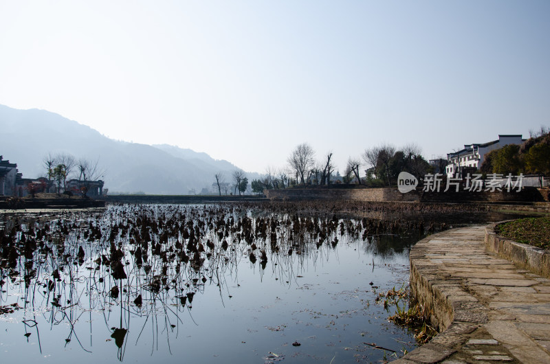 黄山呈坎八卦村风光