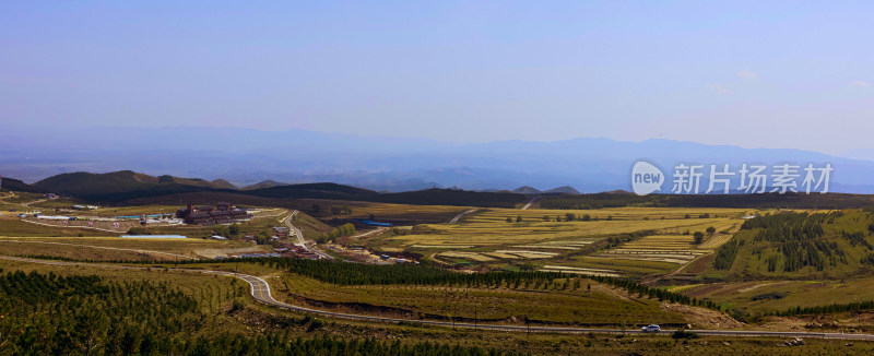 坝上秋景