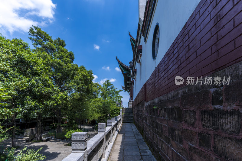 武汉汉阳晴川阁古建筑风景