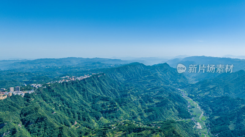 湖北恩施利川苏马荡避暑圣地航拍