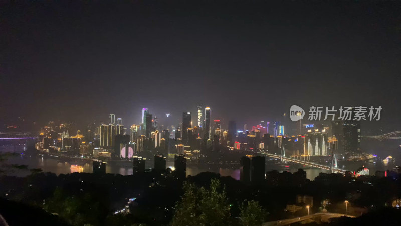 中国重庆城市夜景