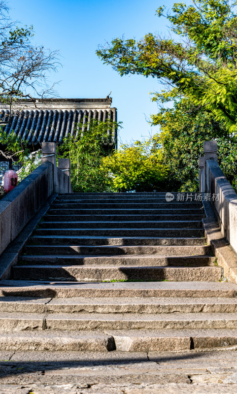 上海嘉定州桥老街法华塔景点景观