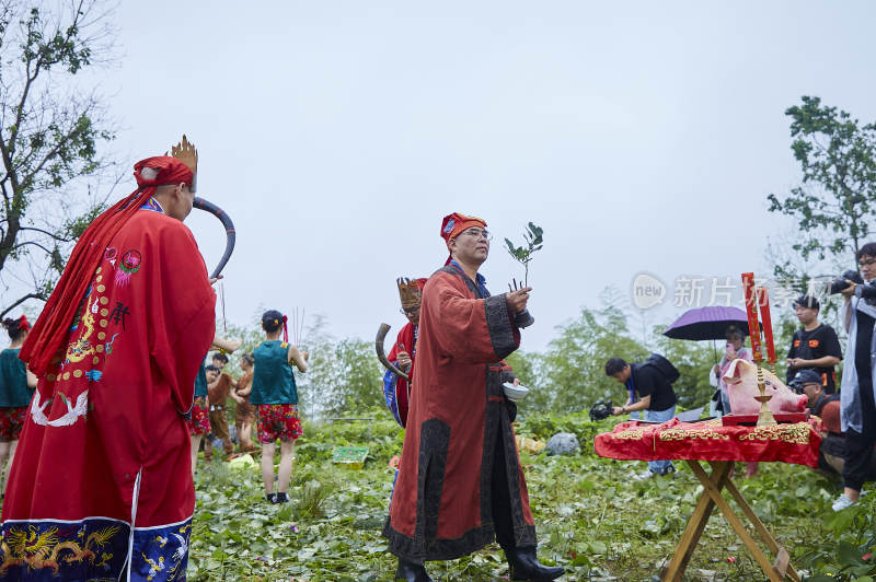 云和梯田开犁节现场