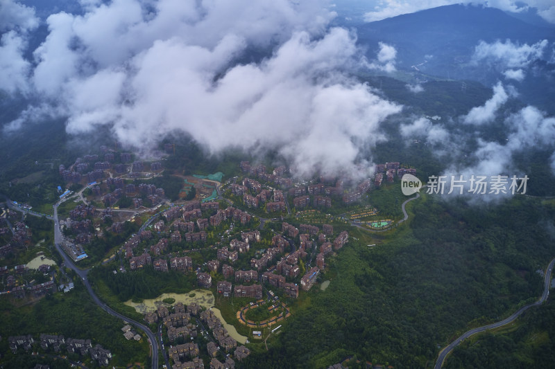 四川峨眉山洪雅半山七里坪度假村