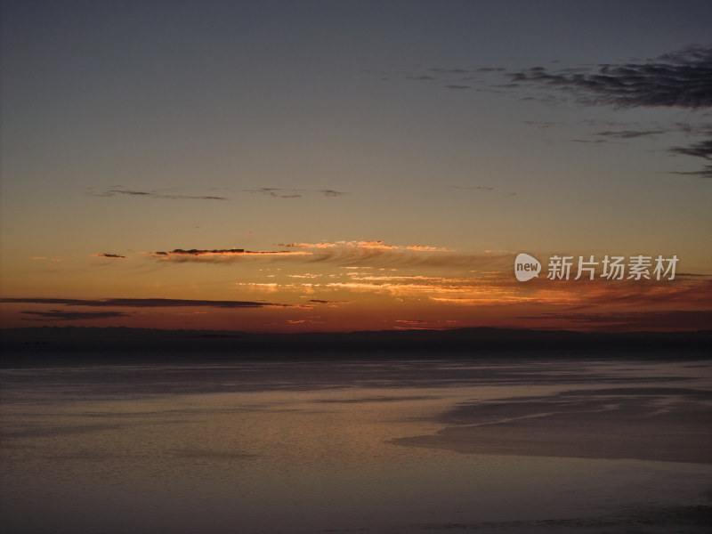 青海湖日出