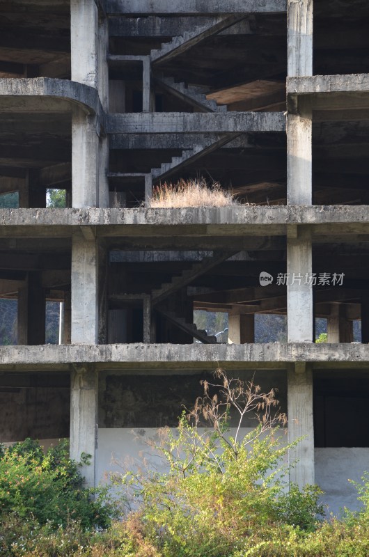 广东东莞：烂尾楼建筑