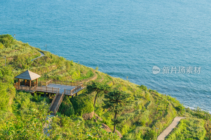 山东青岛黄岛区灵山岛风景区风光