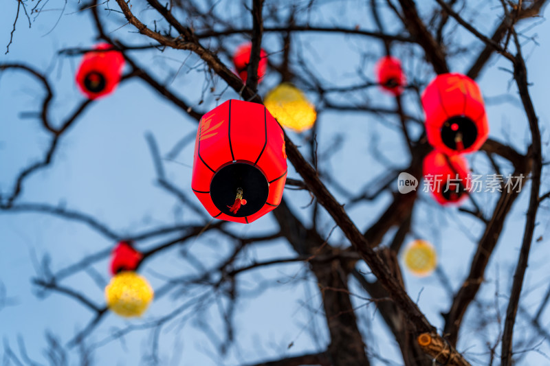 北京石景山模式口历史文化街区京西古道年味