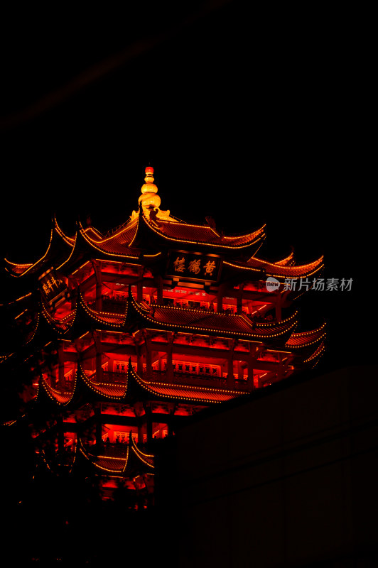 武汉  黄鹤楼夜景