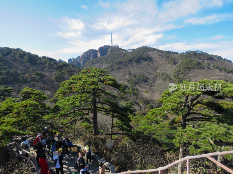 中国安徽黄山旅游风光