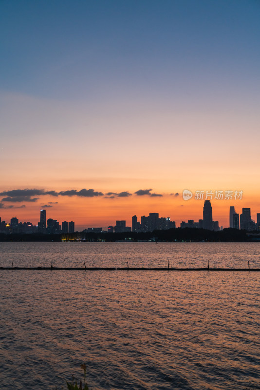 武汉东湖夕阳景观