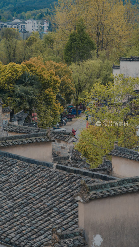 宏村古镇生活场景