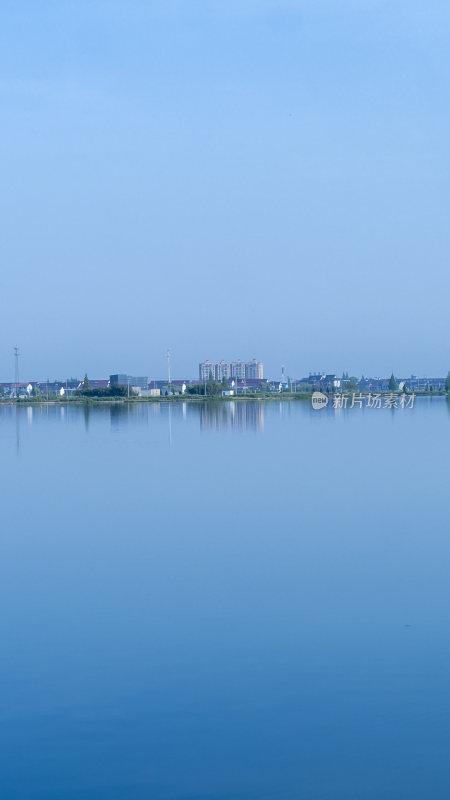 绍兴江南水乡东鉴湖风景