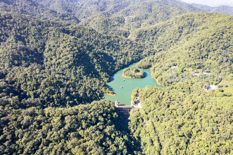 肇庆鼎湖山航拍图