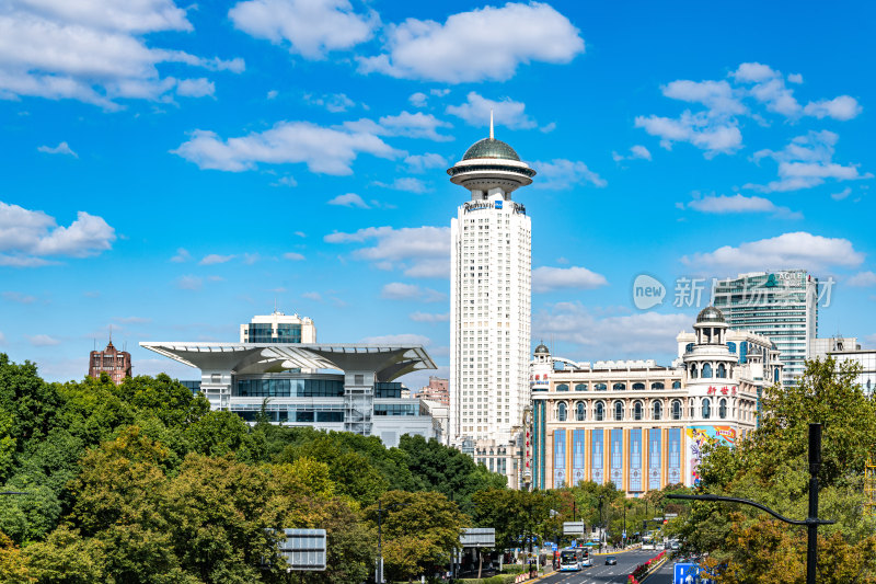 上海马勒别墅上海大世界城市建筑景观