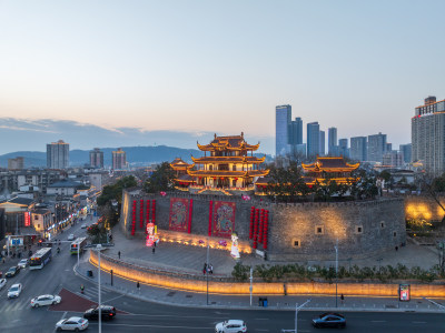 长沙天心阁夜景