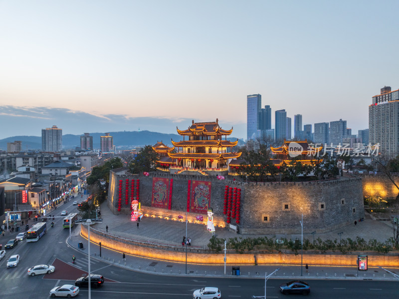 长沙天心阁夜景