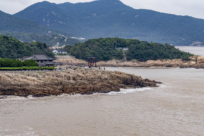 浙江普陀山不肯去观音院