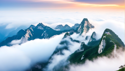 华山云海美景