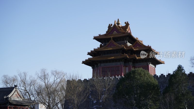 故宫角楼古建筑风景