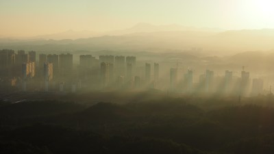 城市 自然风光