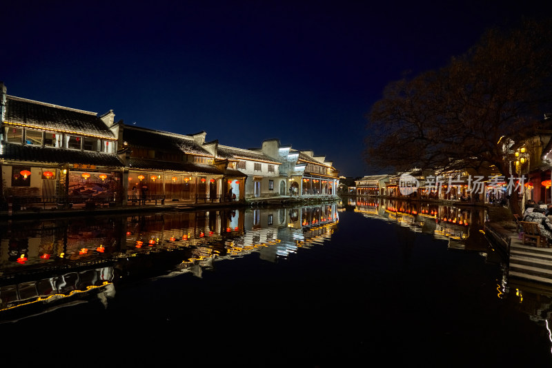 南浔古镇夜景