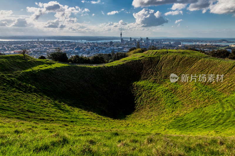 新西兰奥克兰伊甸山