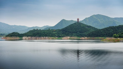 北京平谷金海湖风光