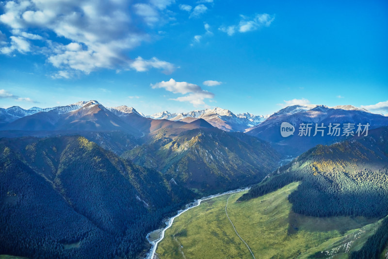 甘肃武威天柱县冰沟河景区