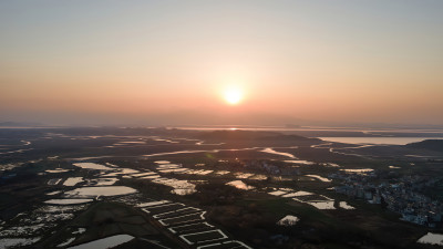 江西九江田园风光乡村风景航拍