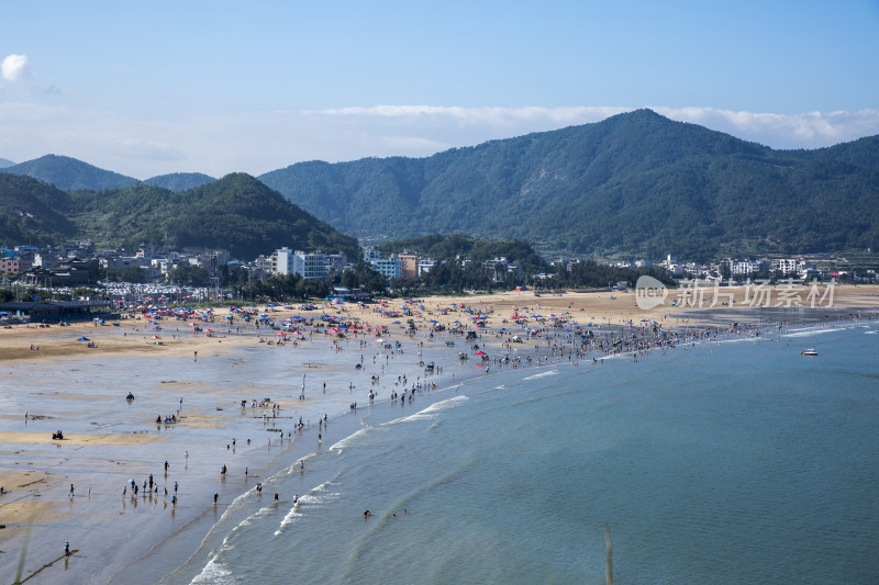 霞浦海边沙滩风景