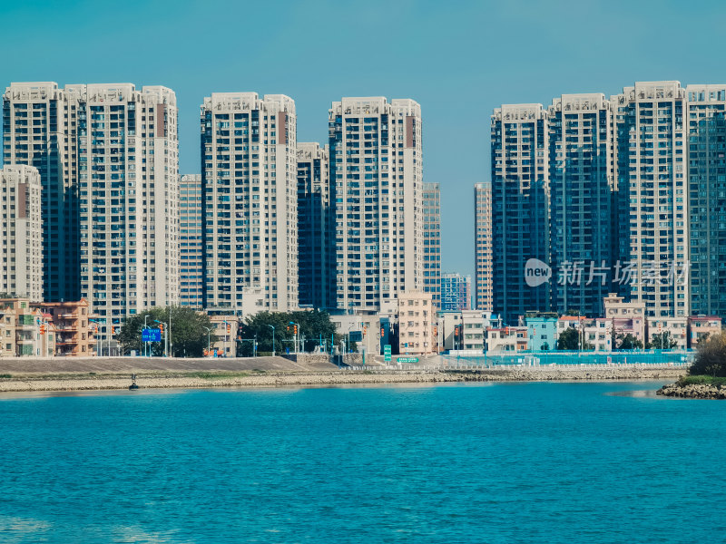 佛山市东平河江景半月岛湿地公园