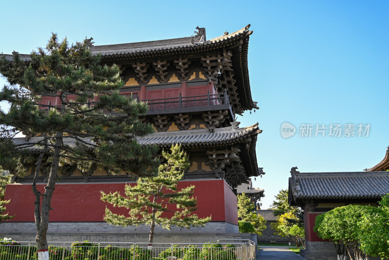 山西大同华严寺 辽代风格建筑