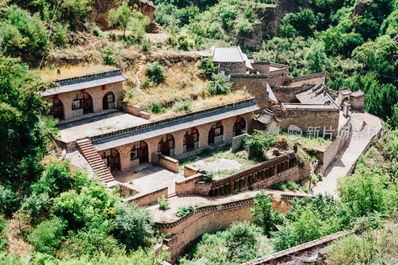 吕梁碛口古镇李家山村