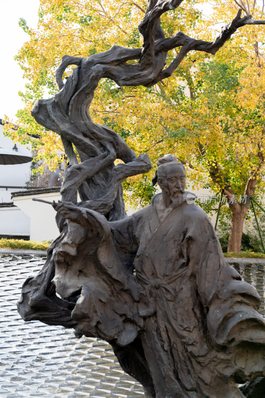 浙江绍兴市徐渭艺术馆建筑风光