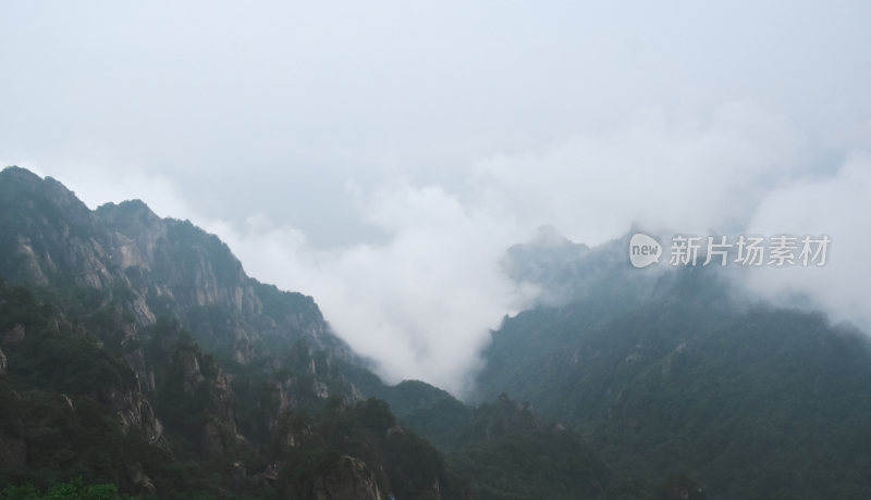 河北省栾川县老君山山顶风景