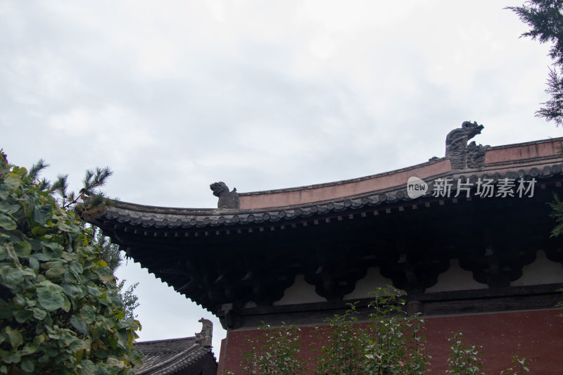 山西大同善化寺屋顶装饰