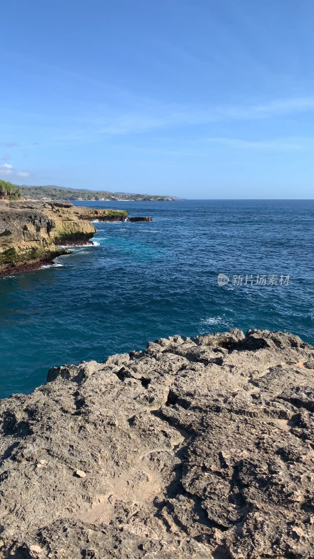 巴厘岛蓝梦岛海岸