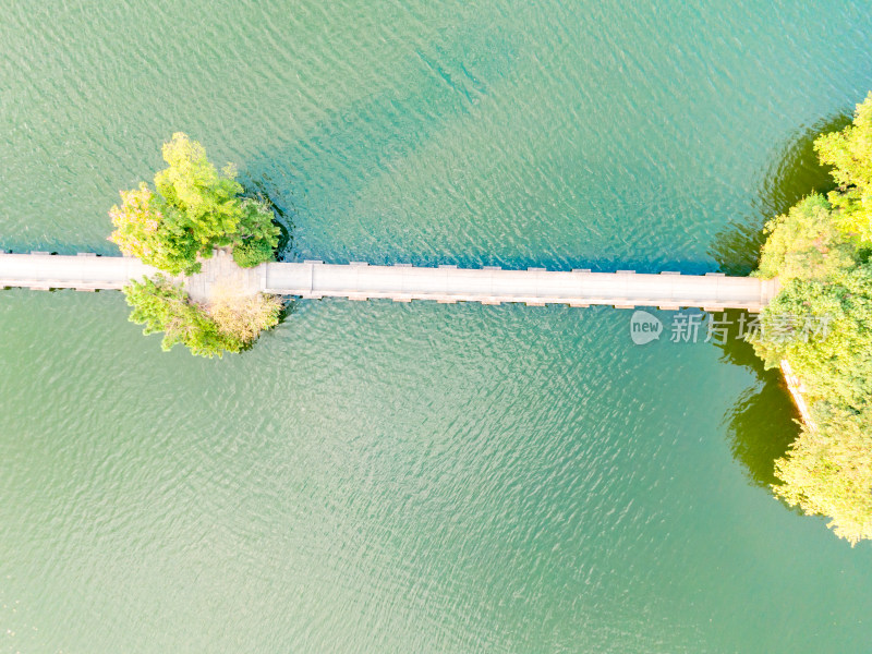 浙江杭州湘湖风景航拍图1