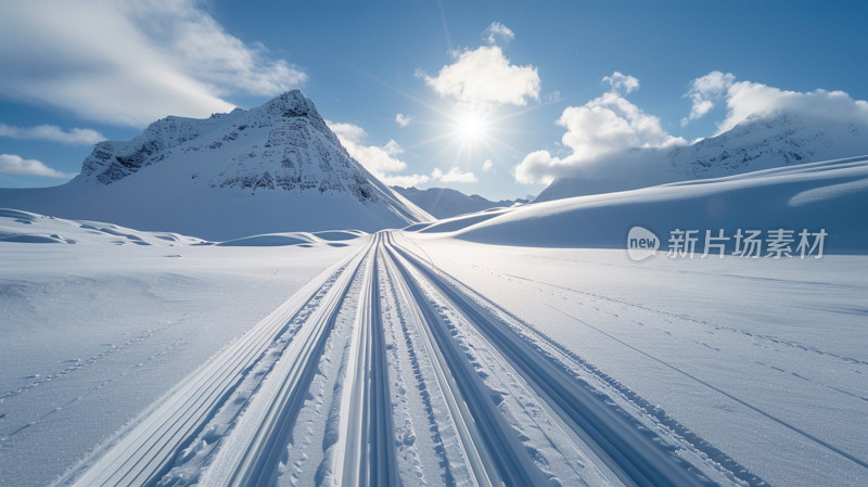 冬天雪景